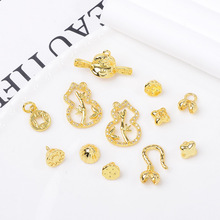 18K���ɫ��ͭ��Ʒ��׹΢���ʯDIY�й����«���������ִ����