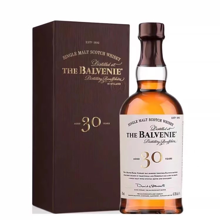 Balvenie苏格兰百富30年陈酿单一麦威士忌洋酒纯麦 英国进口700ML