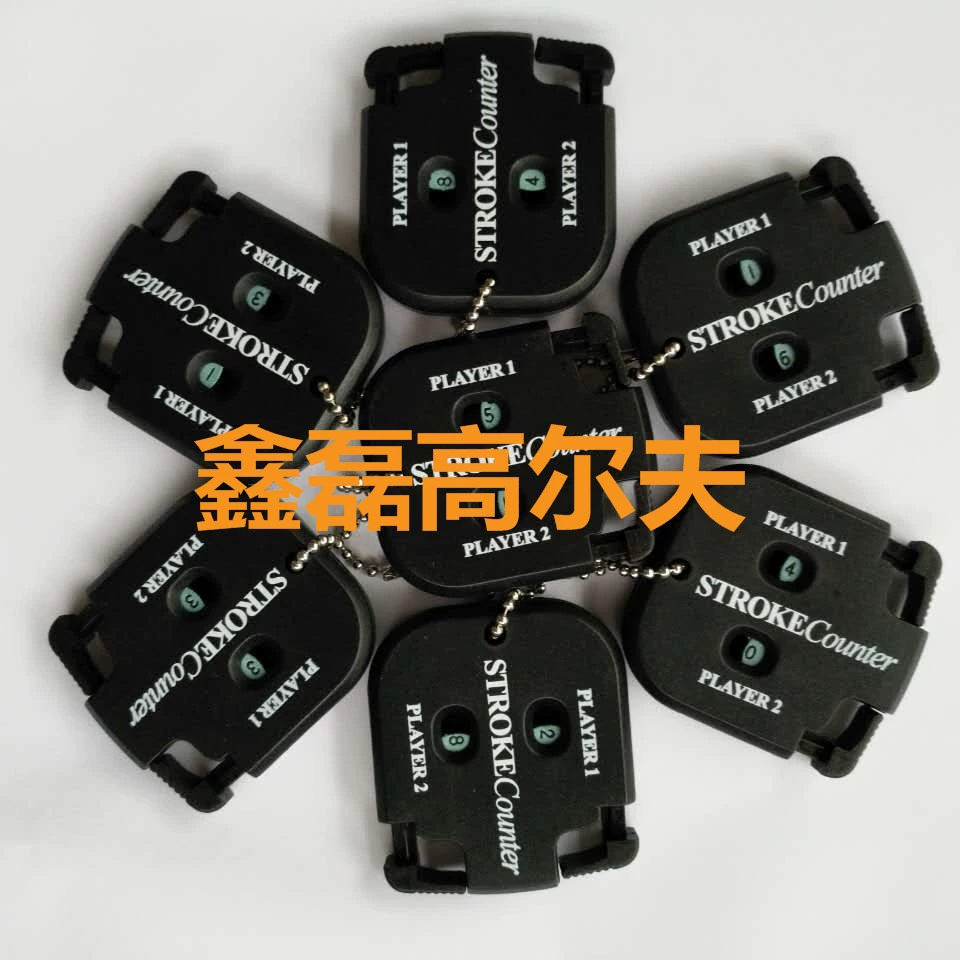 Набор прибора гольфа квадратного ведя счет прибора гольфа ведя счет двойной считая Гольф поставляет 2 числа