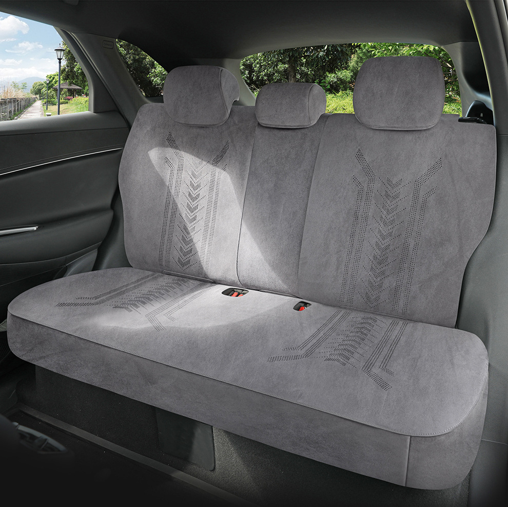 Byd Hiace 05Dmi Special Car Seat Cushion, Universal Seat Cover for All Seasons, Suede Leather Ventilated Saddle Cushion Seat Cover
