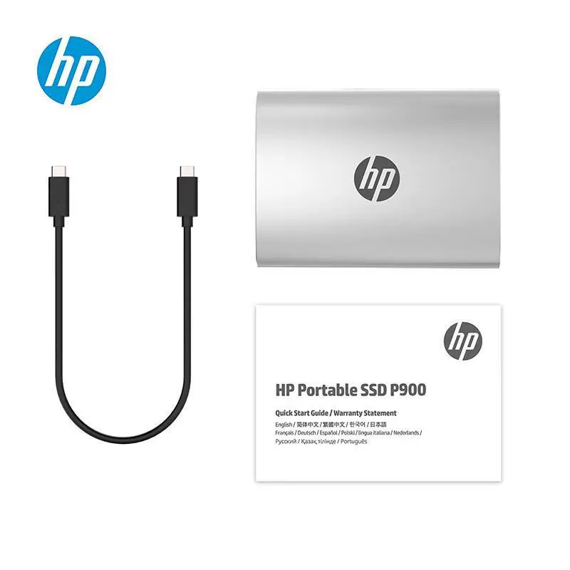 Подходит к Type-C HP P900 500G/1Т/2Т мобильный жесткий диск лёгкий и портативный чтение и запись 2000Мб/с