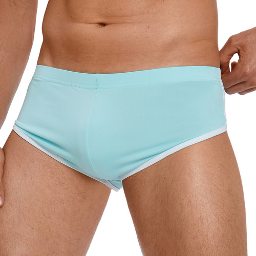 1060 Cross-border European and American new style summer men's shorts hot pants sexy running elastic sports shorts bar performance clothes 