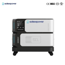 AK20kw磷酸铁锂电池太阳能发电光伏系统家庭储能系光伏储能电池