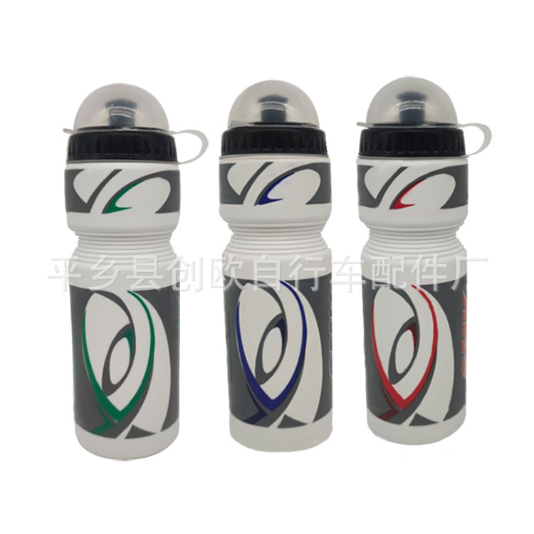 Bicicleta hervidor montaña bicicleta carretera bicicleta montando hervidor deportes plástico taza de agua equipo de la bicicleta con cubierta de polvo