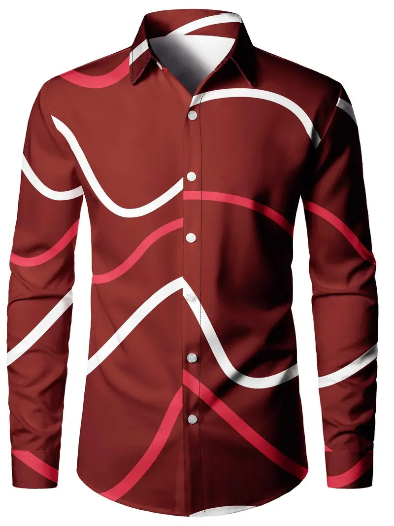 Fabricantes al por mayor primavera y otoño nuevos hombres camisa de manga larga versión coreana estilo ins casual hombres MB12