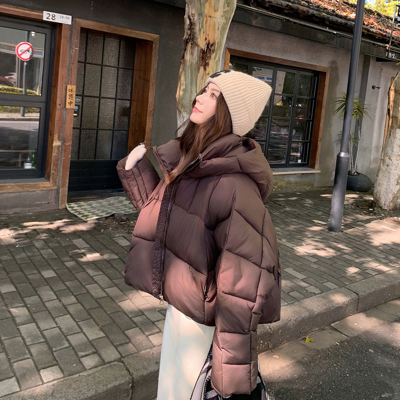 Puff Turtle Back Cotton Jacket Women's Winter 2025 New Maillard Autumn and Winter Short Loose Designer Bread Jacket Puff Turtle Back Cotton Jacket Women's Winter 2025 New Maillard Autumn and Winter Short Loose Designer Bread Jacket