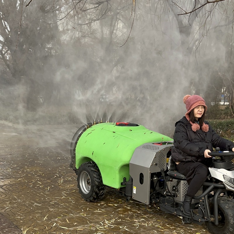 柴油大功率果园打药机 高压农用养殖消毒打药车 自走式风送喷雾器