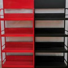 超市小货架展示架食品饮料文具置物架子润滑油美缝剂电池机油货架