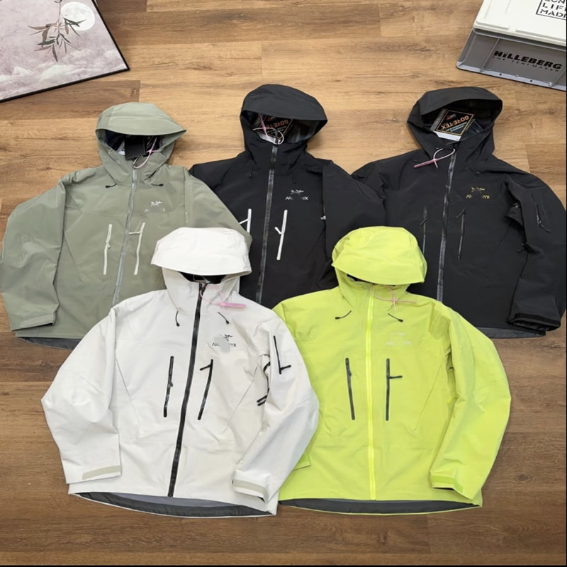 Taizhou Niaojia Alpha Sv6 Generation Jacket Outdoor Mountaineering Jacket Hard Shell Men's and Women's Jacket Windproof and Waterproof Laminated