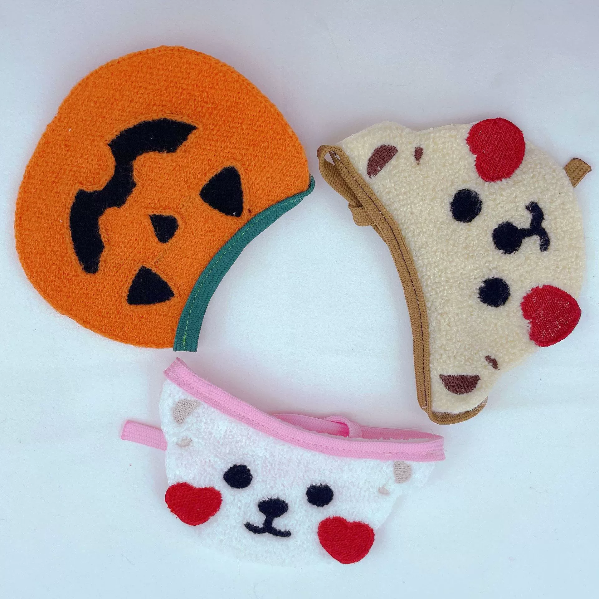 INS милые домашние тапочки на Хэллоуин Кики Би медведи Китти нагрудники плетение маленькая собака нагрудник