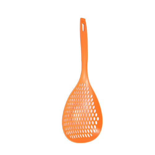 Internet celebrity new kitchen Japanese-style household large colander plastic PP draining long-handled noodle spoon manufacturer wholesale and delivery