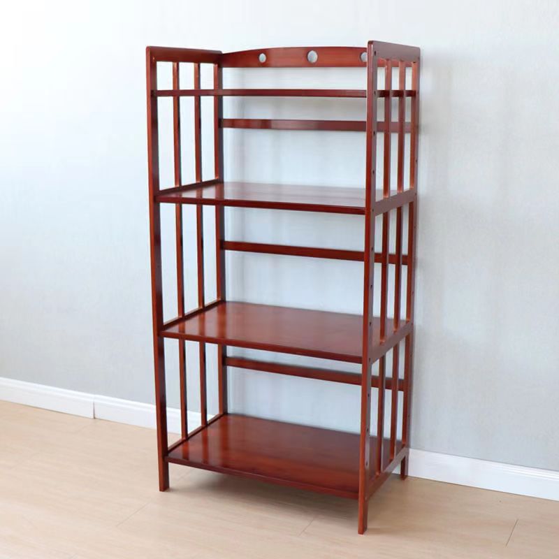 Bicheng 대나무 다기능 주방 랙 전자 레인지 랙 새로운 중국 스타일 다층 보관 캐비닛