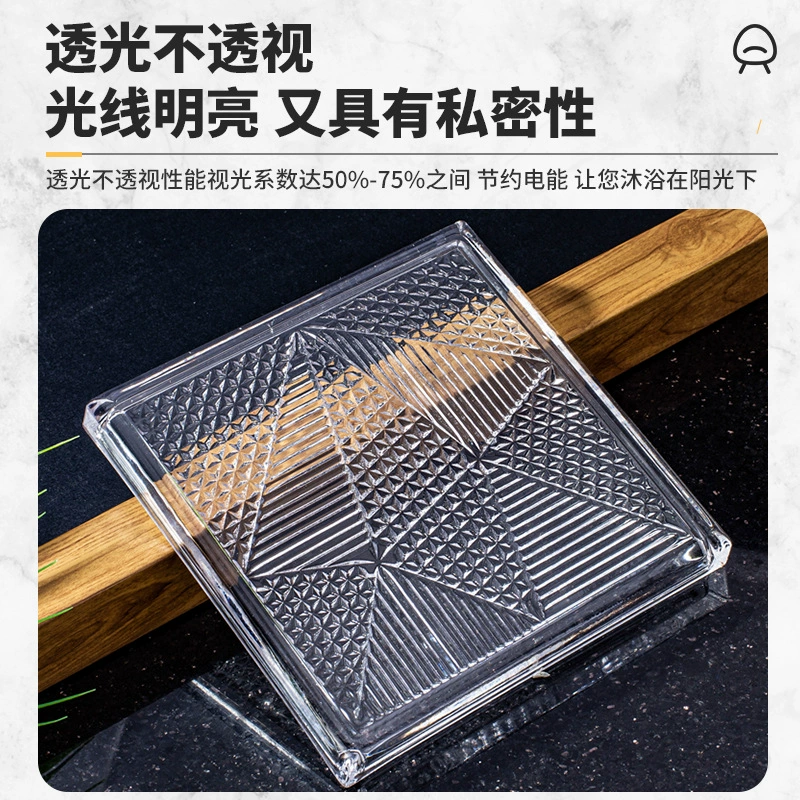 Хрустальный кирпич стеклянный кирпич квадратный кирпич перегородка крыльцо задняя стена сад пейзаж Мода Алмазный светильник стена супер белый