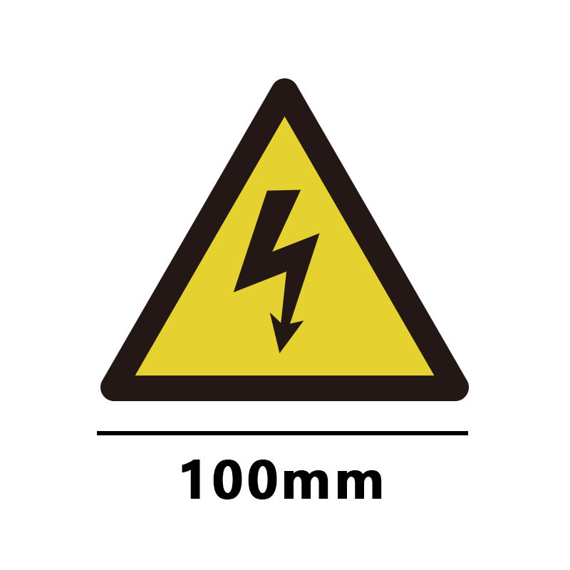 Yellow black lightning; 100*100*100mm