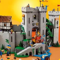 レゴ 10305 ライオンナイトの城クリエイティブ シリーズ組み立てブロックと互換性のある国境を越えた