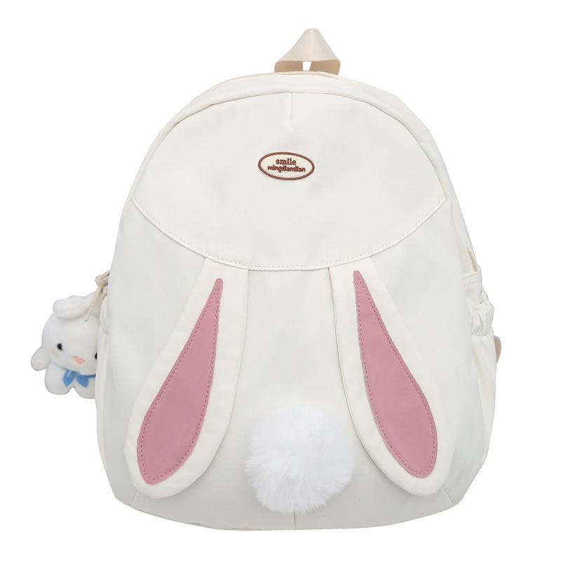 Cute conejo mochila japonesa caricatura dulce 2024 comercio exterior transfronterizo nueva mochila de gran capacidad