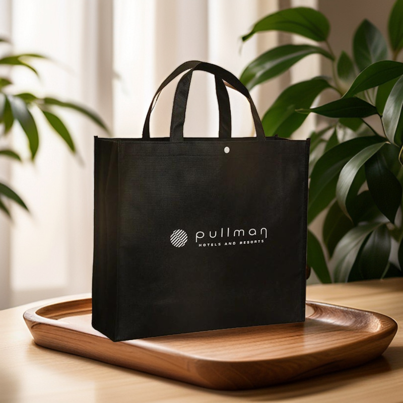 无纺布袋定 制logo 加厚折叠覆膜无纺布袋 服装购物无纺布手提袋