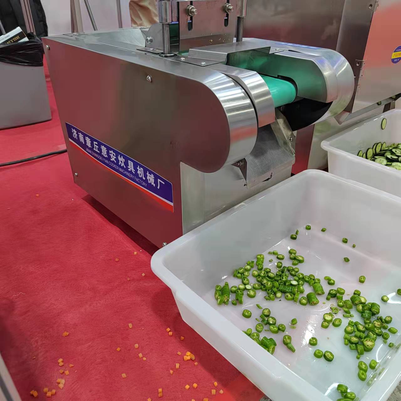 小型台式切菜机茎叶类蔬菜切段机小米椒切圈机长短可调智能家用