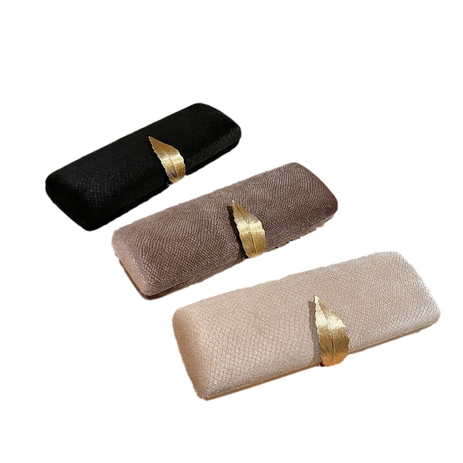 Luxury Gold Leaf Elegant Evening Clutch Bag For Women, Formal Party Bag For Evening Gowns And Qipao - Thumbnail 5