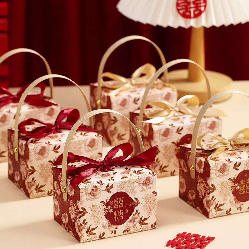 Ручная коробка конфет свадебная коробка конфеты новая свадебная коробка конфеты упаковочная коробка с подарочной коробкой для рук