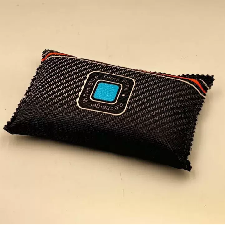 跨境车载家用除雾防潮除湿包吸湿剂袋变色指示干燥剂可变印刷