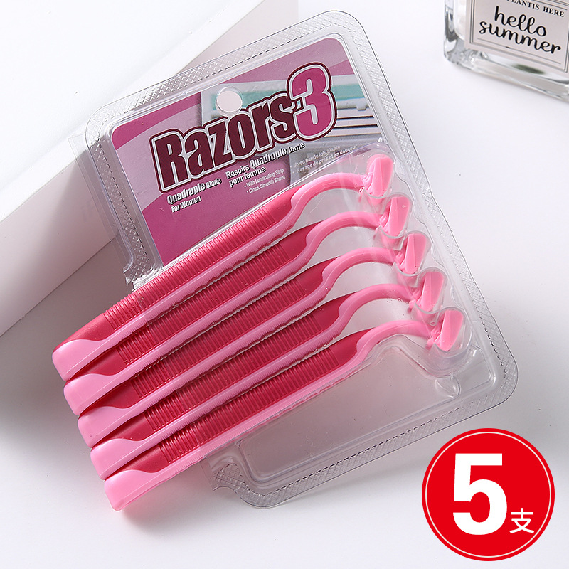 Shaver, women's shaver, shaver, hair remover, leg hair, armpit hair, private female epilator, 5 affordable packs