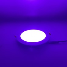 涂鸦智能面板灯RGB/CCT五色LED筒灯嵌入式超薄防眩光客厅吊顶孔