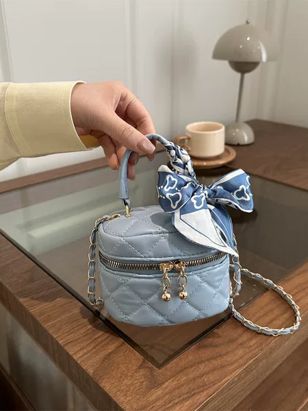 This Year's Trendy Mini Handbags for Women 2026 Spring New Versatile Small Gold Ball Quilted Chain Fashion Crossbody Bag