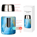 时尚不锈钢双层真空焖烧罐创意水披覆多彩焖烧杯保温杯批发水杯