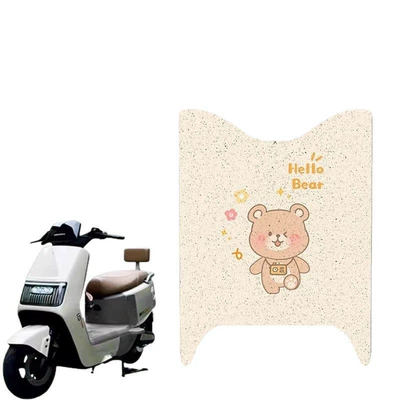 Pads Can Be Customized with Patterns — Electric vehicle foot mat