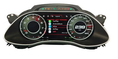 automobile instrument, 12.3inch Linux System Smart - audi-a4-2009-2012