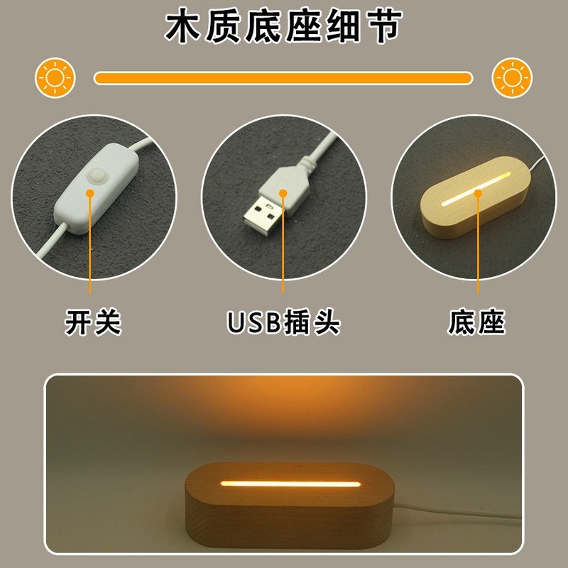 跨境Etsy新品圣诞节日氛围桌面摆台temu床头温馨装饰小夜灯礼物|undefined