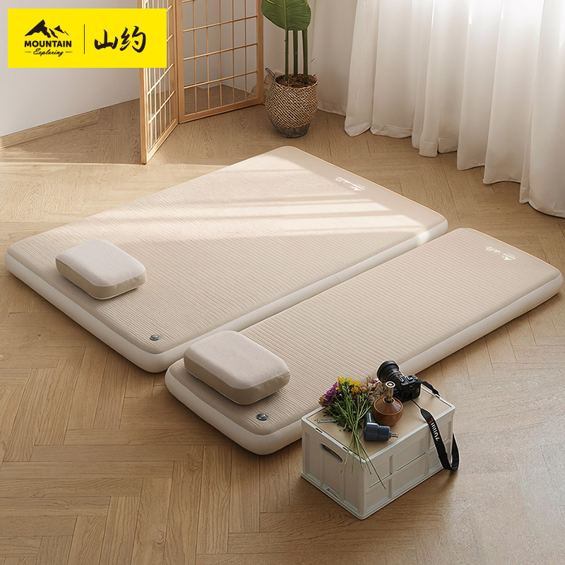 Inflatable Mattress for Outdoor Camping, Air Mattress for Floor Sleeping, Car Sleeping Pad, Automatic Tent, Portable Inflatable Mat