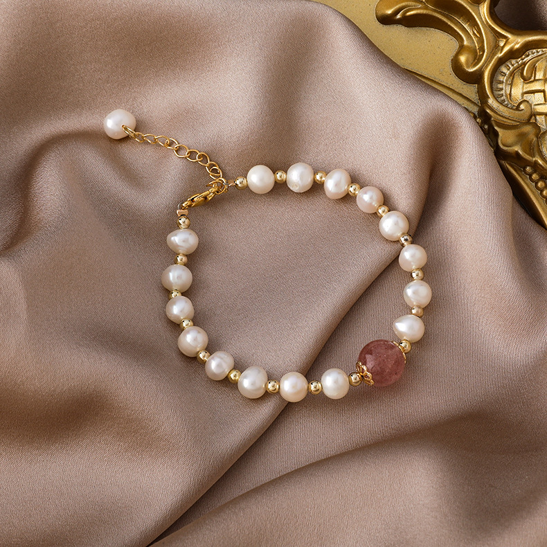 Korean Fashion Pearl Bracelet display picture 4