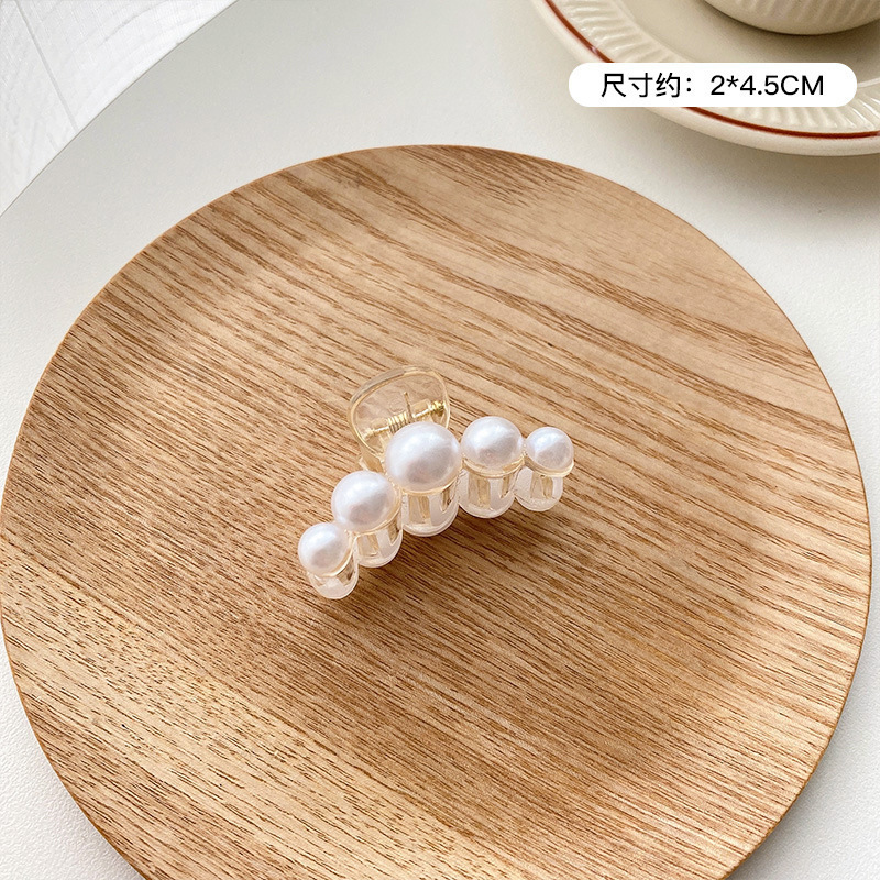 Clip de cabello refinado coreano para mujeres de alto nivel agarrar clips de cabello de tamaño grande detrás de la cabeza de cabello de tiburón clip de cabello lote de cabello