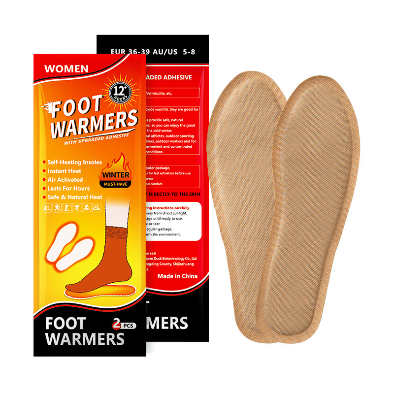 검정/빨강 발열 깔창 (여성용, 해외 수출 전용 상품. 국내 판매 금지. 구매 시 면책 조항에 동의한 것으로 간주합니다.)