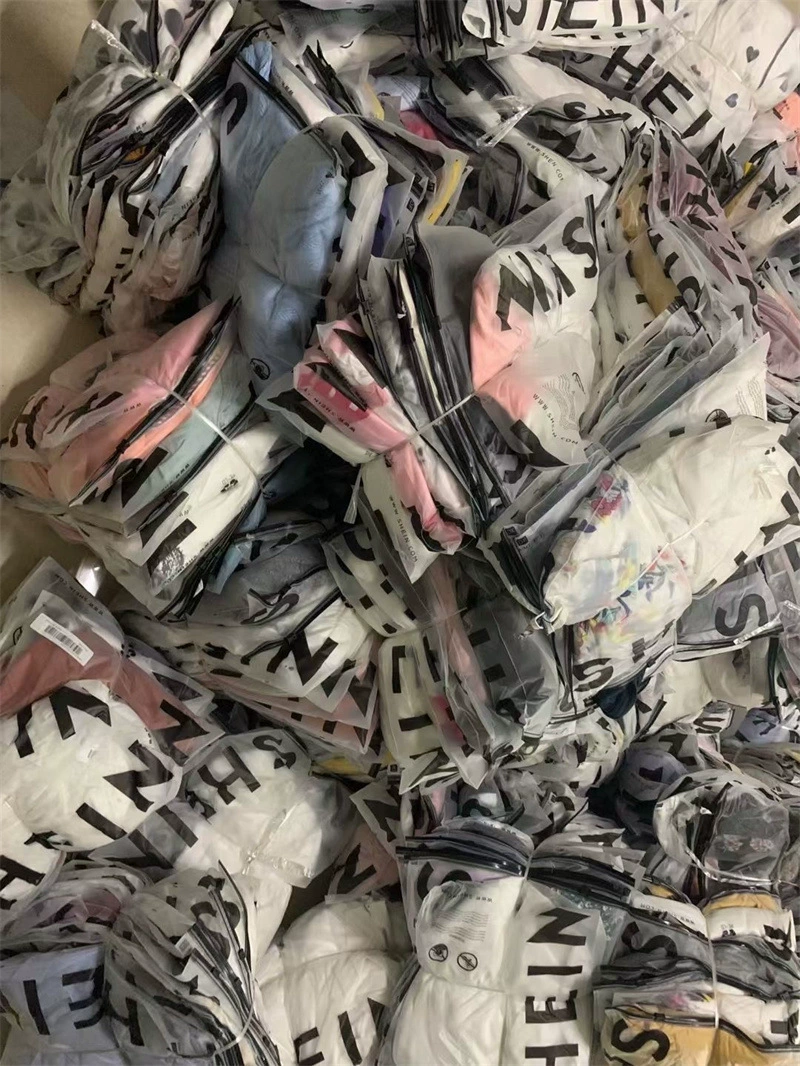 Shein Женская одежда Фабрика Хвост Обработка товаров