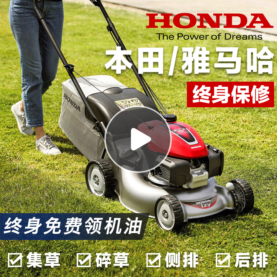 养牛打草机家用应急割草机四冲程手推式临时修剪草坪