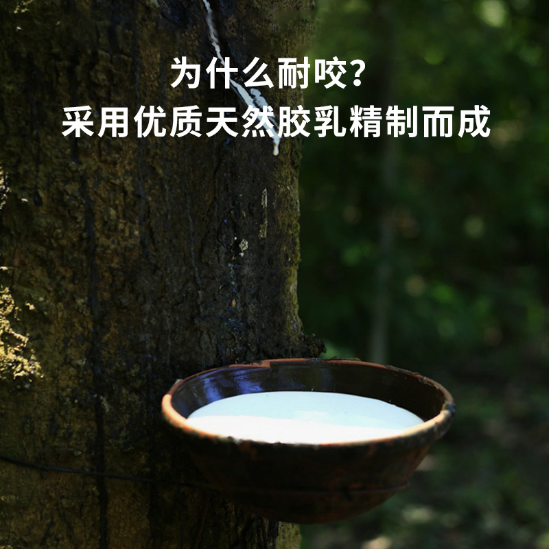 Transfronterizo nuevo juguete para perros resistente a la mordida bola elástica sólida bola mordedor de goma para perros juguete para mascotas al por mayor