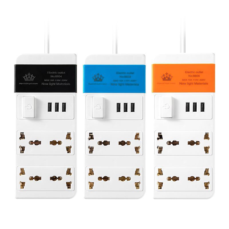 Multipropósito transfronterizo enchufe inteligente multipuerto cargador de teléfono móvil cabezal de carga multifuncional USB exportador de comercio exterior image 5