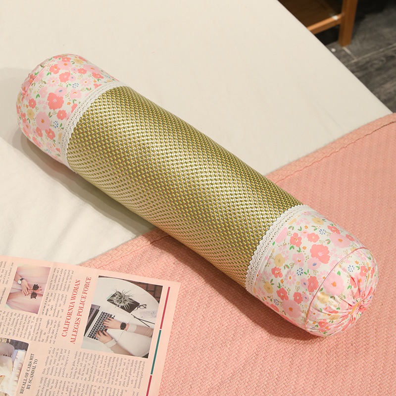 Hiedra columnar almohada larga almohada de verano para dormir en la cama de las niñas almohada de piernas
