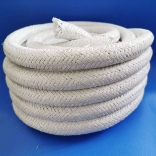 Factory wholesale asbestos rope high temperature resistant fire resistant industrial boiler door sealing strip fire rope woven with dust asbestos rope