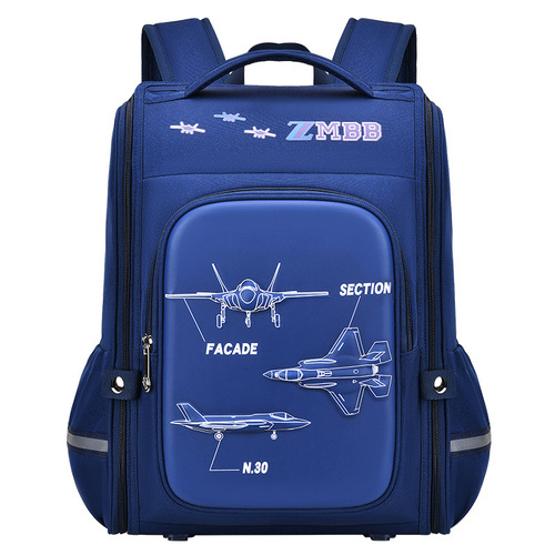 Sesame Baby New Primary School Cartoon Schoolbag Men's 6-12 Years Old Lightweight All-in-One Opening Children's Backpack