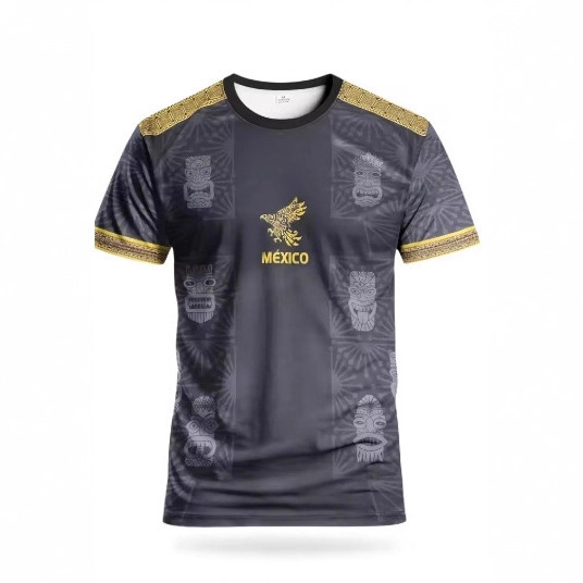 2025 Mexican Style Men's Football Jersey Is Comfortable and Breathable, Suitable for Matches and Football Training, Short-Sleeved