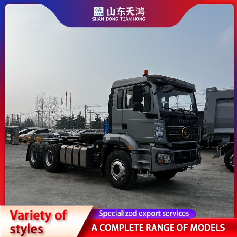 Source Factory Cross-Border Sales of Central Asia Howo Shaanqi Sagmoto X3 Engineering Tractor Head 400Hp