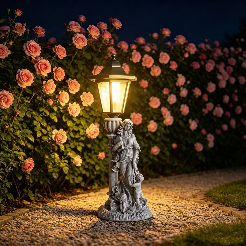 Roman Column Solar Lights, Lawn Porch Ambient Lights, Home Decoration Ornaments, Solar Garden Lights, Eu Certified Roman Column Solar Lights, Lawn Porch Ambient Lights, Home Decoration Ornaments, Solar Garden Lights, Eu Certified