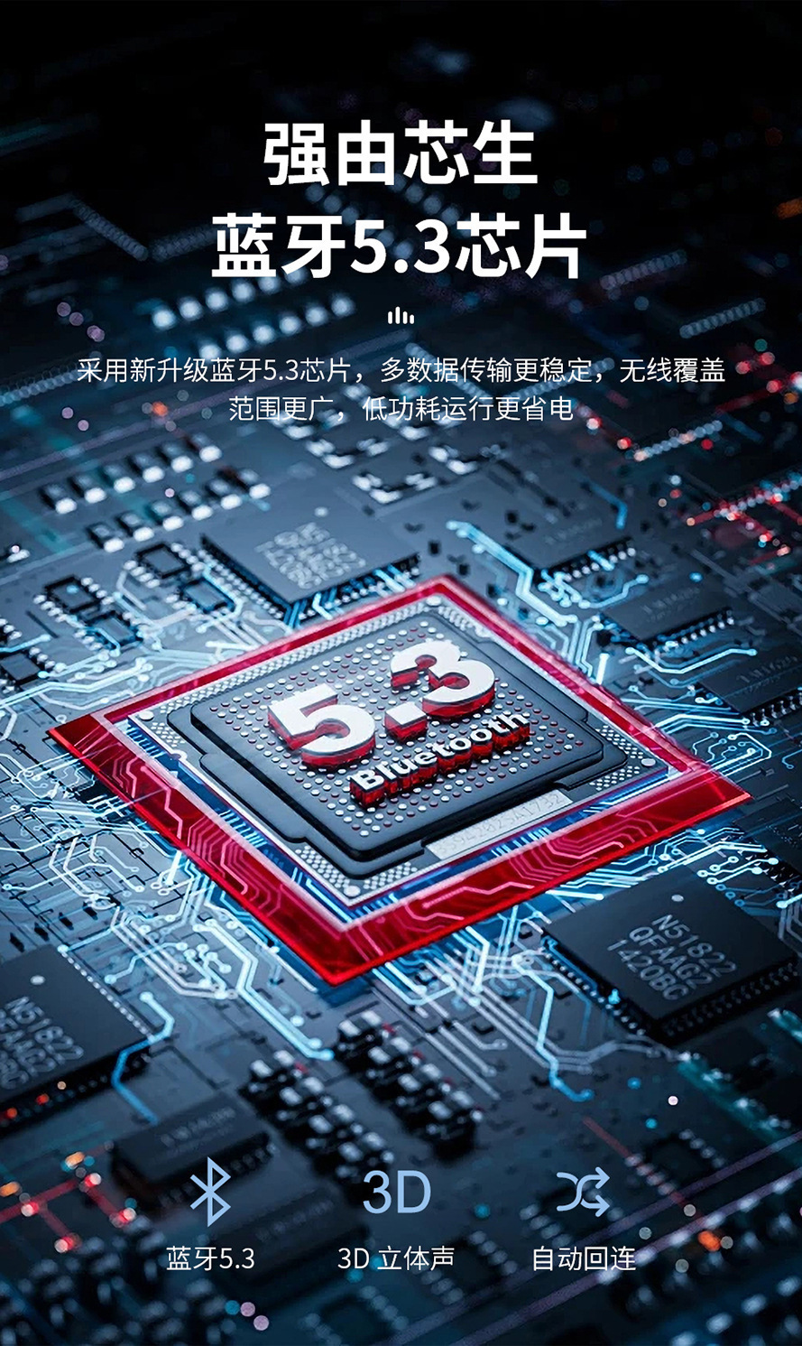 Car Fm Bluetooth 5.3 Transmitter and Receiver Two-In-One Car Audio Connection Wireless Audio Call Adapter