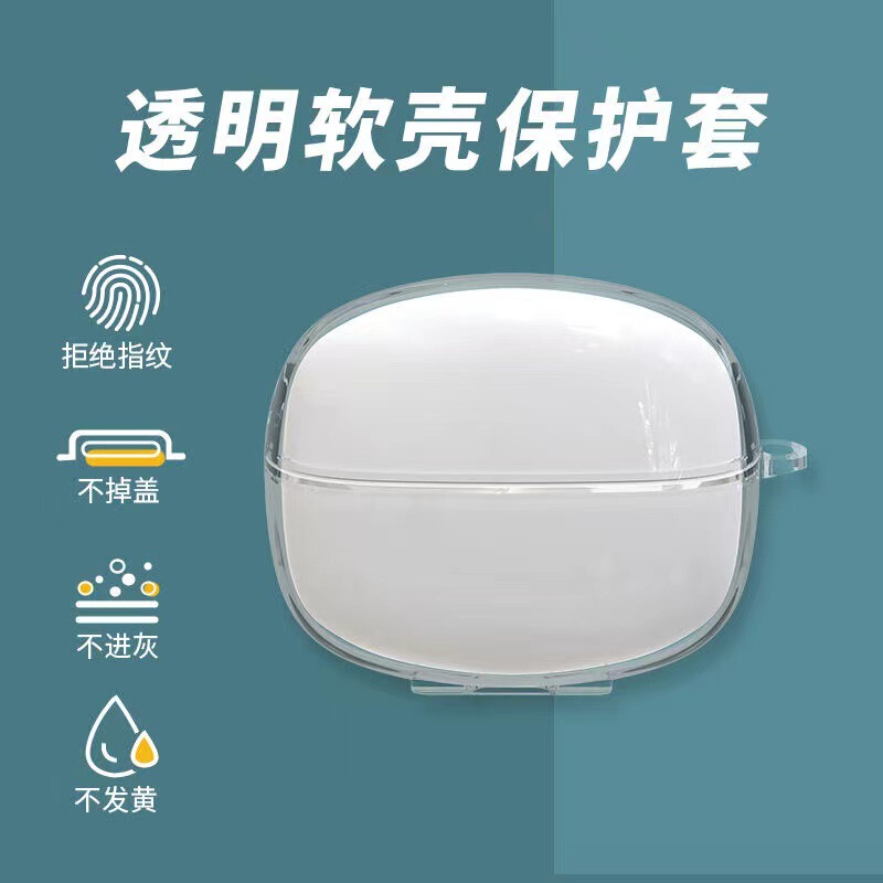 Lolli Pro3 Protective Case for Walkers Transparent EDIFIER Bluetooth Earphone Case Simple TPU Soft Case