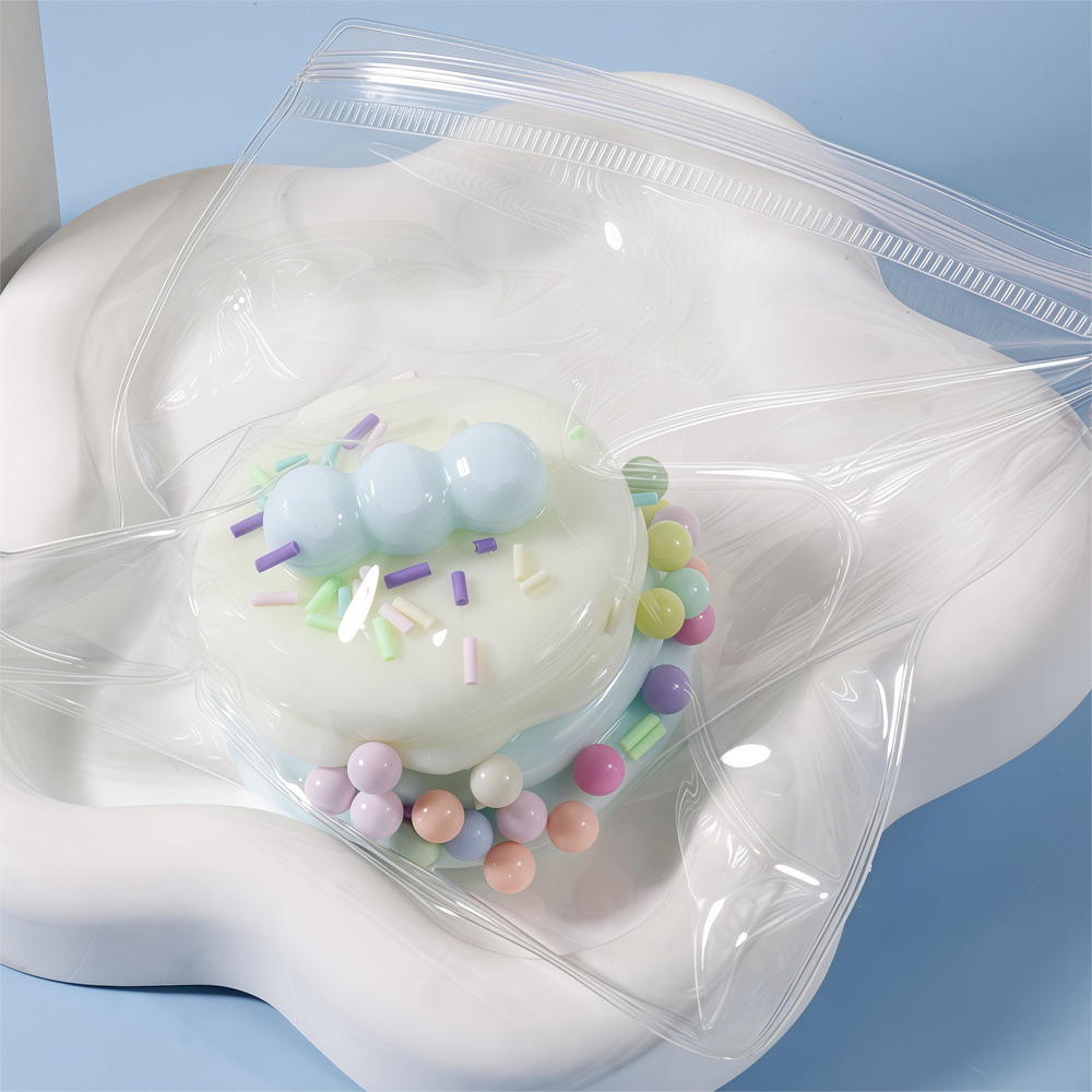 Niños no tóxicos juguetes de rebote lento descomprimir la sensación de barro gelatina de silicona de alto valor facial