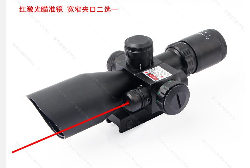 Accesorios de lanza transfronteriza RD 1 * 40 viaje al aire libre objetivo ajustable telescopio flip-top punto rojo